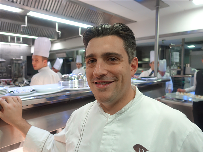 head chef Jean Philippe Blondet (2016)